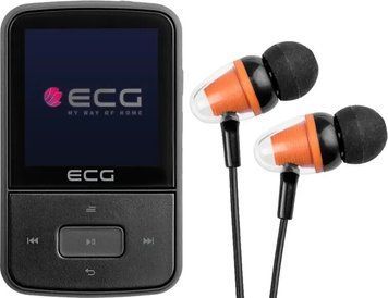Компактный MP3 плеер ECG PMP 30 8 GB Black 1442231 фото