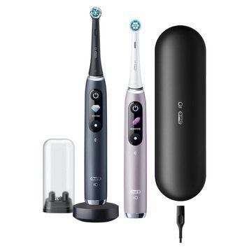 Электрическая зубная щетка Oral-B iO Series 9 Duo Black and Rose 1356523 фото