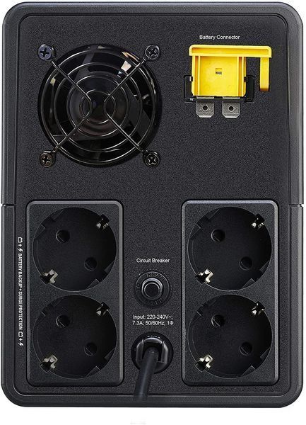Линейно-интерактивный ИБП APC Easy-UPS 1600VA 230V AVR Schuko (BVX1600LI-GR) 1375235ua фото