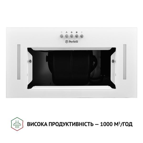 Витяжка вбудована Perfelli BI 5684 WH 1000 LED 1474813ua фото