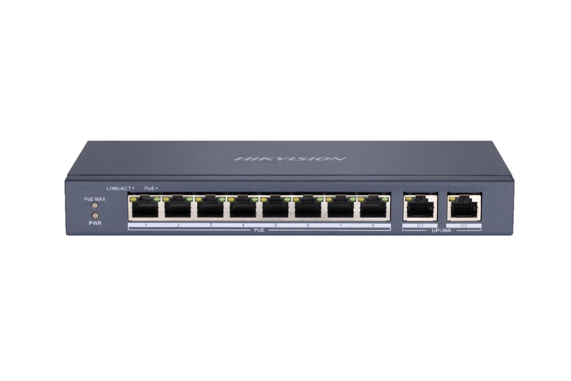 фото Коммутатор неуправляемый Hikvision DS-3E0310P-E/M 1