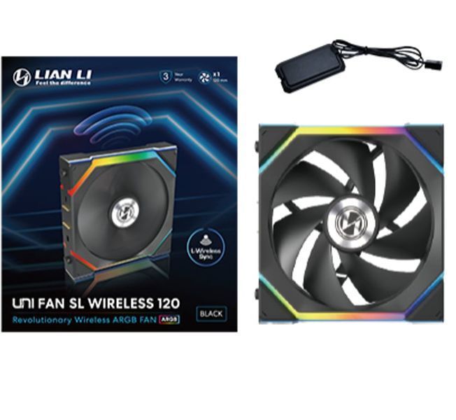 Вентилятор Lian Li UNI FAN SL Black 1-Pack (12SL1W1B) 1437488 фото