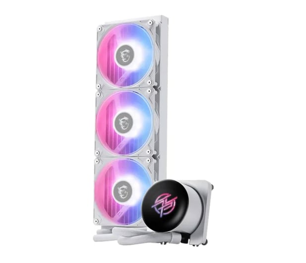 фото Водяне охолодження MSI MPG CoreLiquid P13 360 White 1