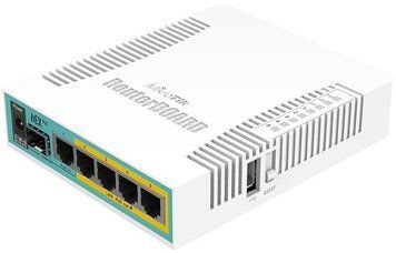 Маршрутизатор (роутер) Mikrotik hEX PoE (RB960PGS) 1377877ua фото