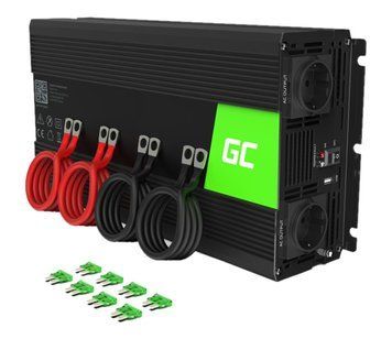 Перетворювач DC-AC Green Cell INV20 24V/230V 2000/4000W 1380088 фото
