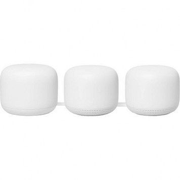 Mesh-система Google Nest Wifi Router and Two Points Snow (GA00823-US) 1479649ua фото