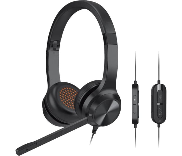 Фото Компьютерная гарнитура Creative CHAT USB Black (51EF0980AA000)
