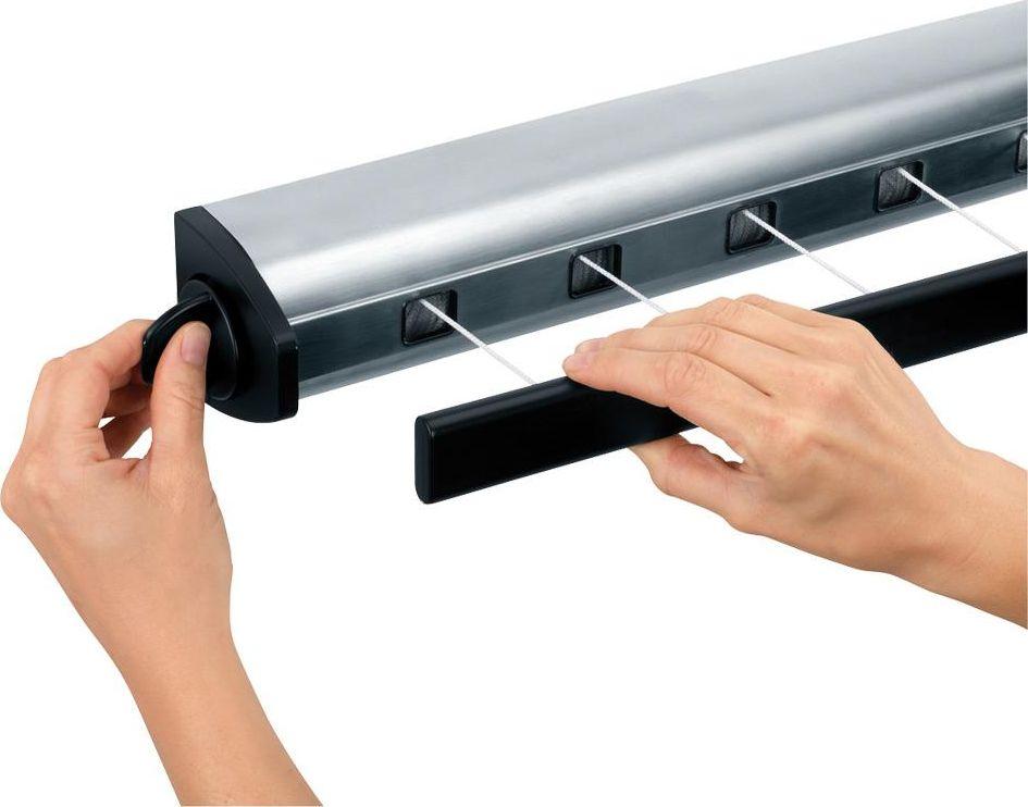 фото Настінна сушарка для білизни Brabantia Black Nylon 22 м (385766) 1