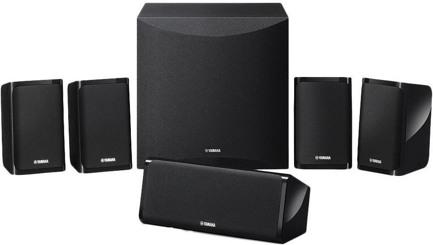 Комплект акустики + сабвуфер Yamaha NS-P41 Black 1461353 фото