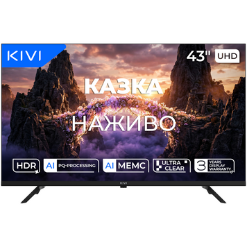 Телевизор Kivi 43U800KB 1476205ua фото
