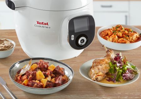 Фото Мультиварка - cкороварка Tefal COOK4ME+ CY851130