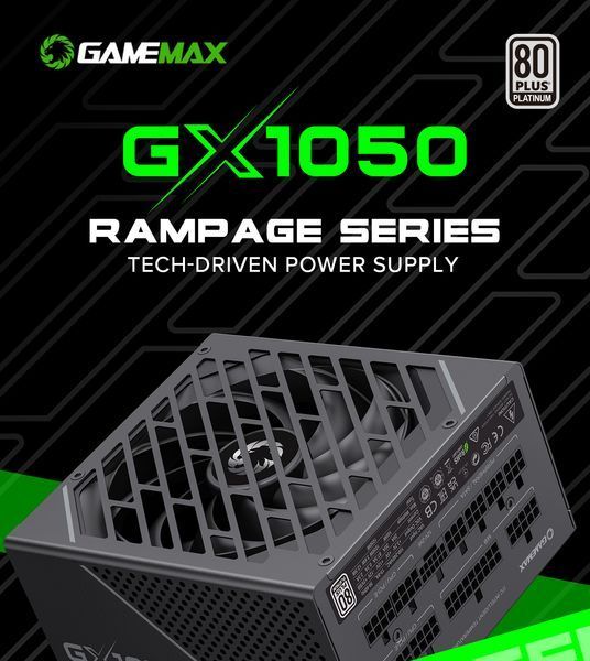 Блок питания GameMax GX-1050 Pro BK 1474699ua фото