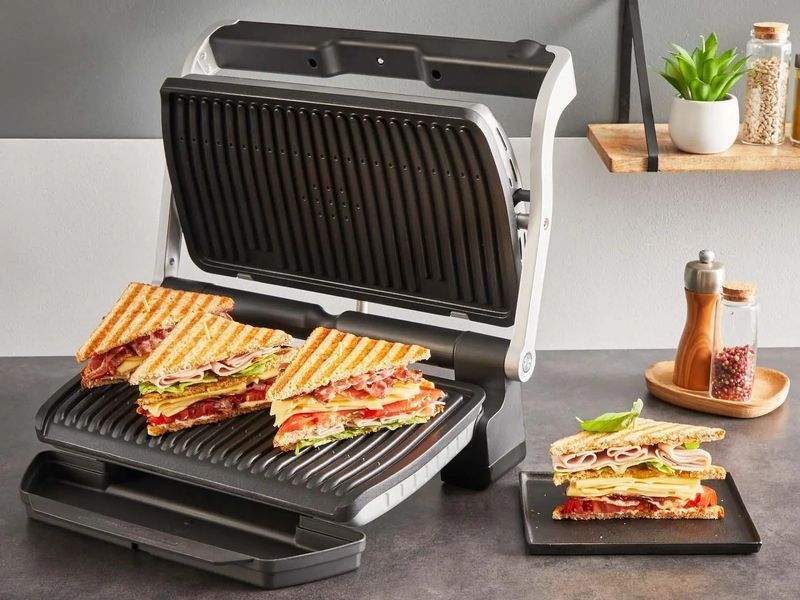 Электрогриль прижимной Tefal Optigrill+ XL GC728D10 1348857 фото
