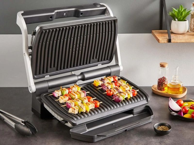 Электрогриль прижимной Tefal Optigrill+ XL GC728D10 1348857 фото