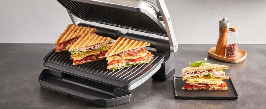 Электрогриль прижимной Tefal Optigrill+ XL GC728D10 1348857 фото
