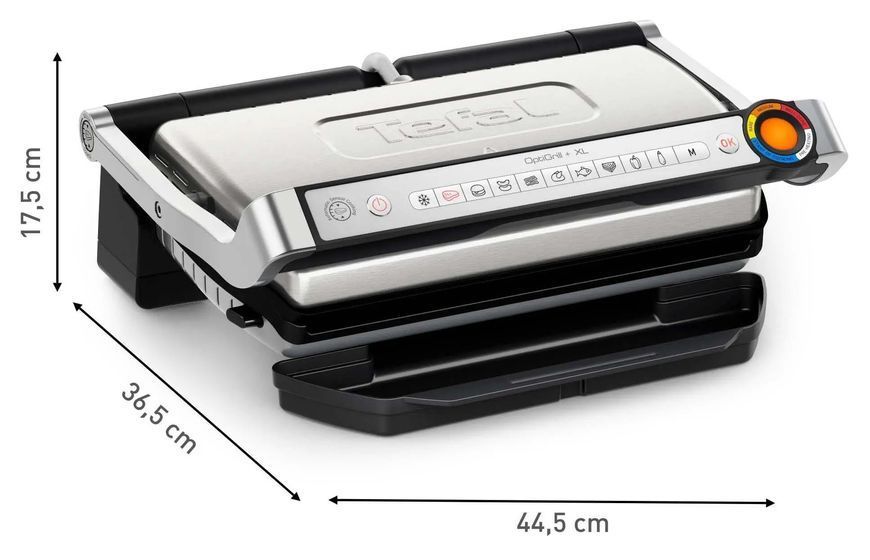 Электрогриль прижимной Tefal Optigrill+ XL GC728D10 1348857 фото