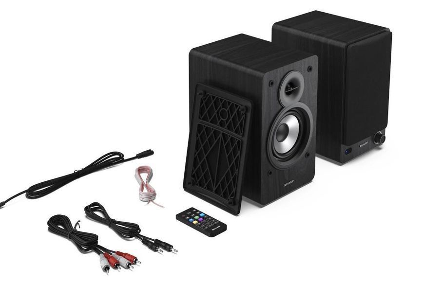 Фронтальные акустические колонки Sharp CP-SS30 Black (2-Pack) 1355161 фото