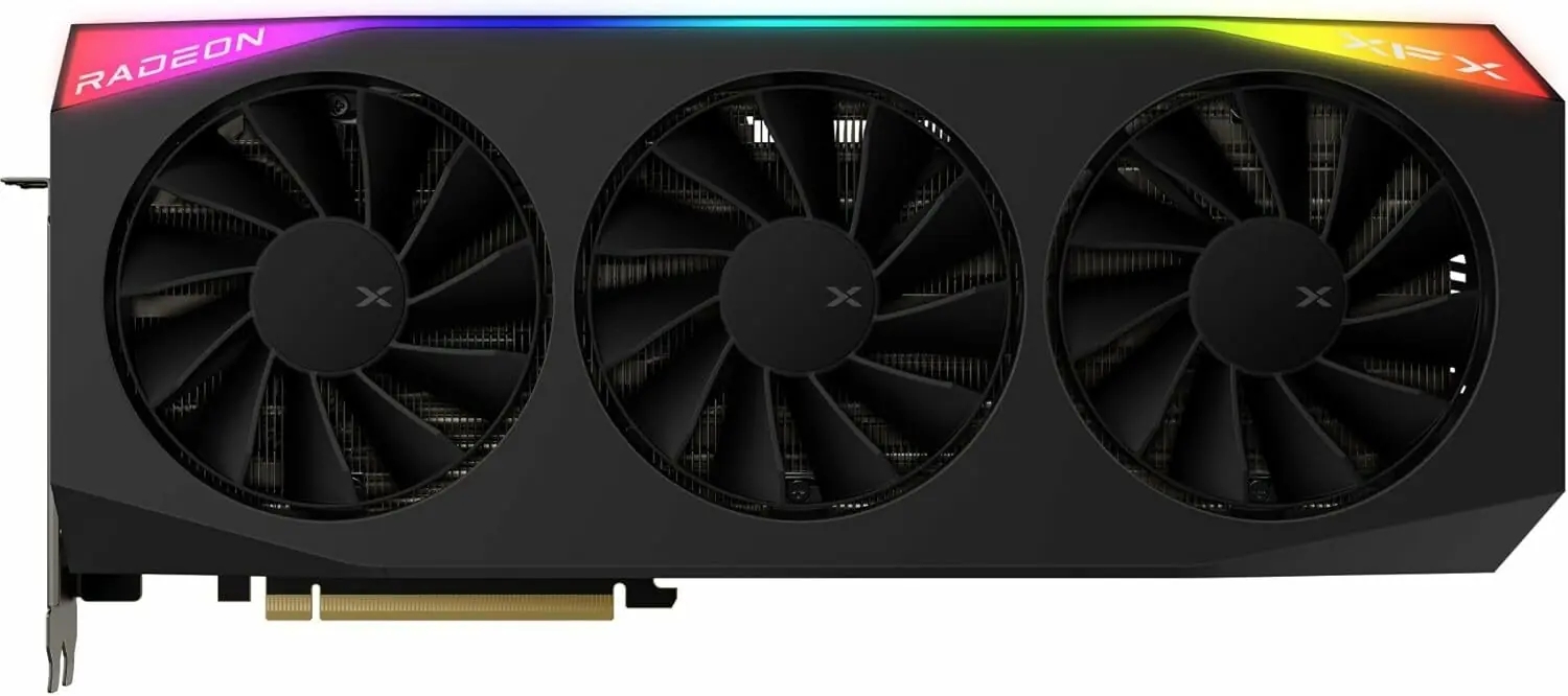 Фото Видеокарта XFX Mercury AMD Radeon RX 9070XT OC Gaming Edition with RGB (RX-97TRGBBB9)
