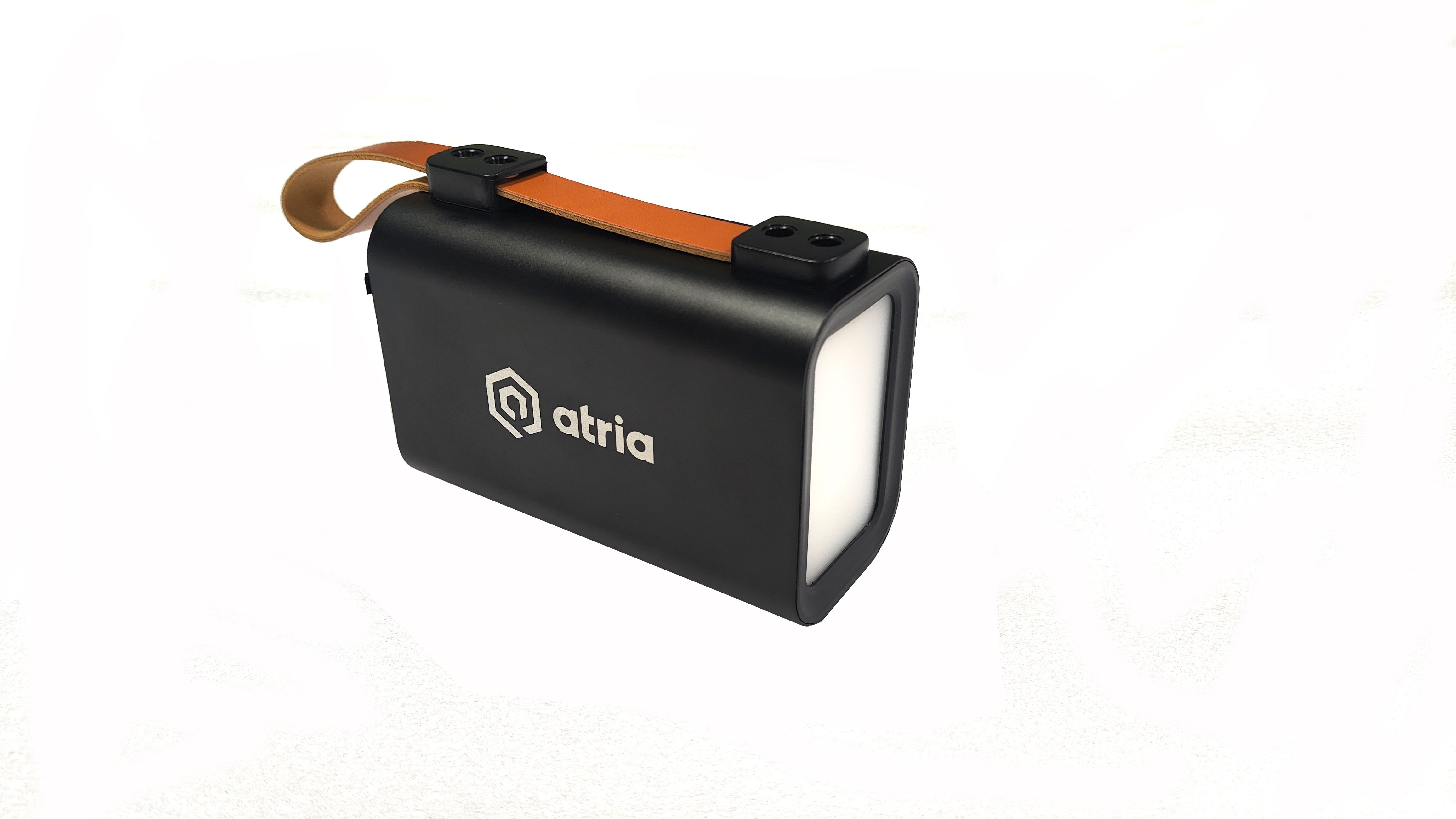 Фото Зовнішній акумулятор (павербанк) Atria WPD-130 30000mAh Black