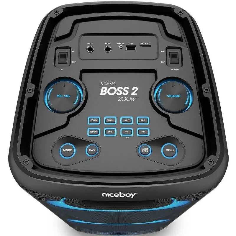 фото Аудіосистема Niceboy Party Boss 2 Black 1