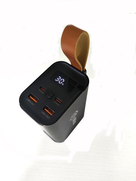Зовнішній акумулятор (павербанк) Atria WPD-130 30000mAh Black 1475858ua фото
