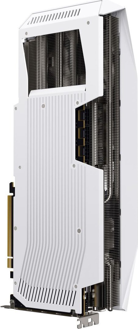Фото Видеокарта XFX Mercury AMD Radeon RX 9070XT OC White Magnetic Air Edition with RGB (RX-97TMARGW9)