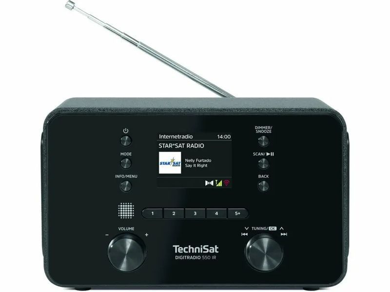 Радіоприймач TechniSat Digitradio 550 IR Black 1444082 фото