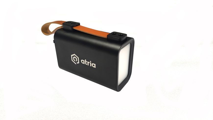 Зовнішній акумулятор (павербанк) Atria WPD-130 30000mAh Black 1475858ua фото