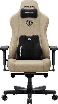 Комп'ютерне крісло для геймера Anda Seat Kaiser 3E XL Fabric Dark Beige (AD23YC-XL-09-H-CF-H01) 1366600 фото
