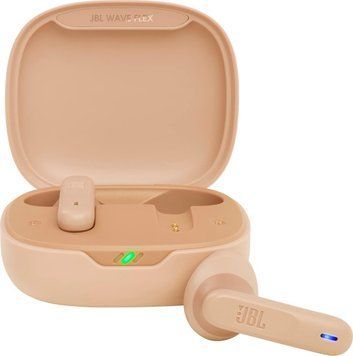 Навушники TWS JBL Wave Flex Beige (JBLWFLEXBEG) 1417485ua фото