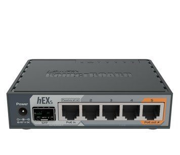 Маршрутизатор (роутер) Mikrotik hEX S (RB760IGS) 1368032ua фото