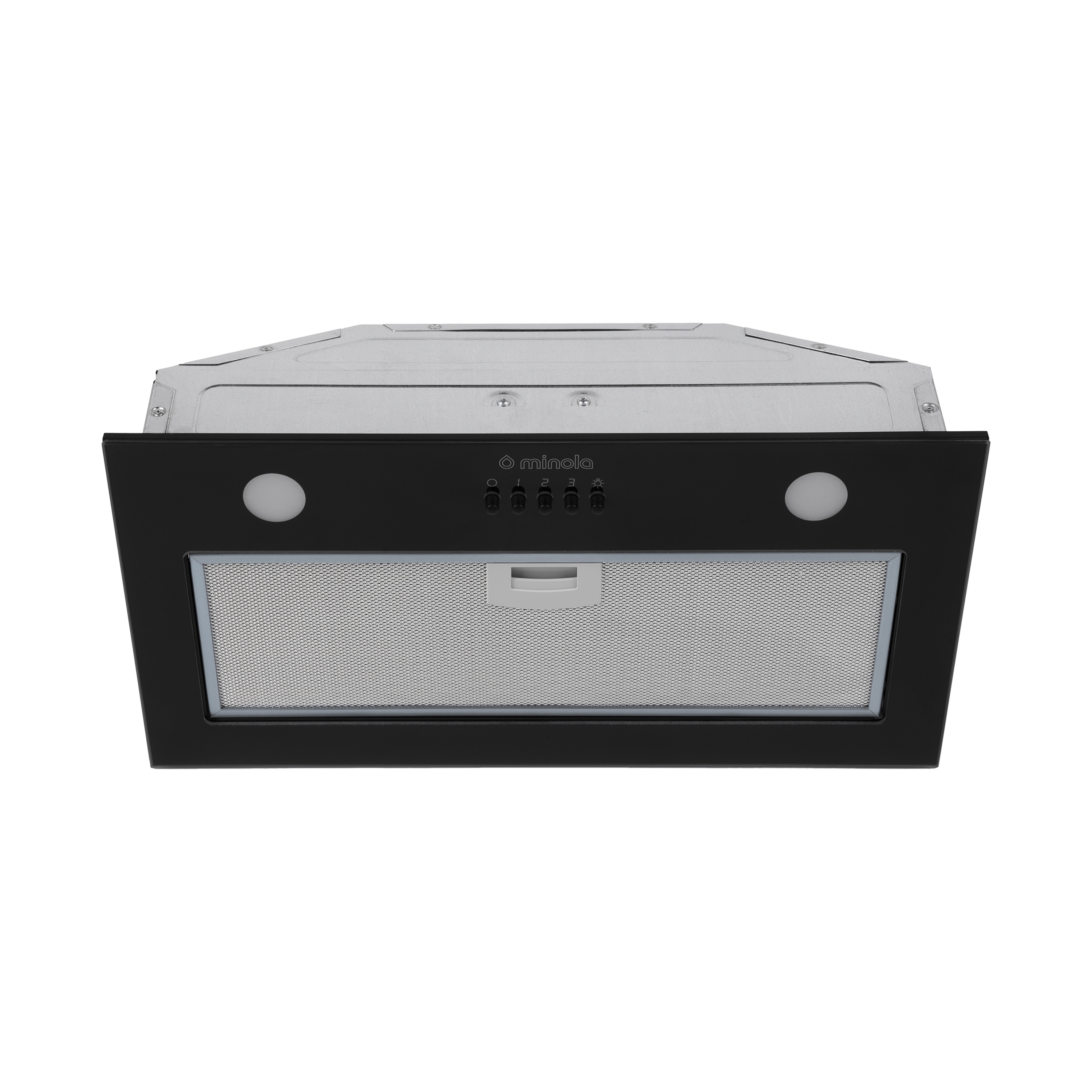 Фото Витяжка вбудована Minola HBI 52621 BL GLASS 700 LED