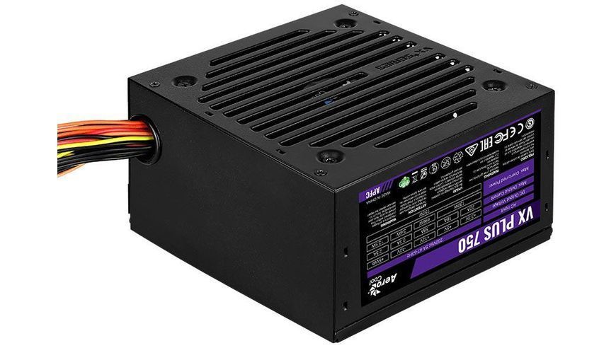 Блок питания Aerocool VX PLUS 750W (AEROPGSVX-750PLUS-80) 1357302 фото