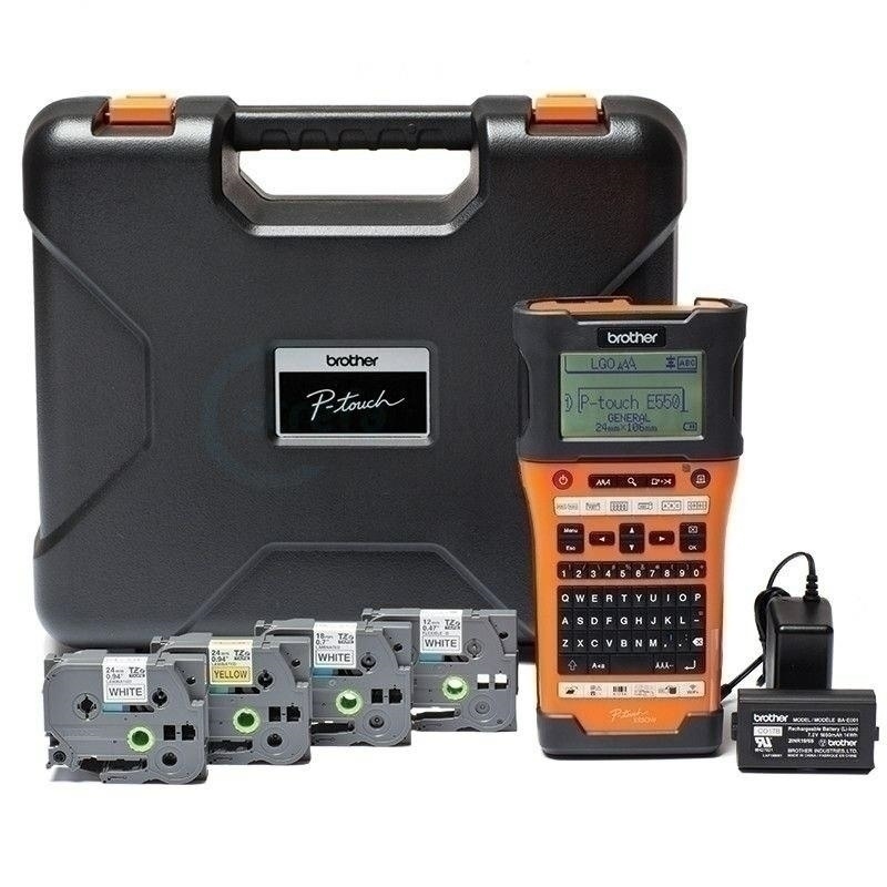 Фото Принтер етикеток Brother PT-E550WSP (PTE550WSPYJ1)