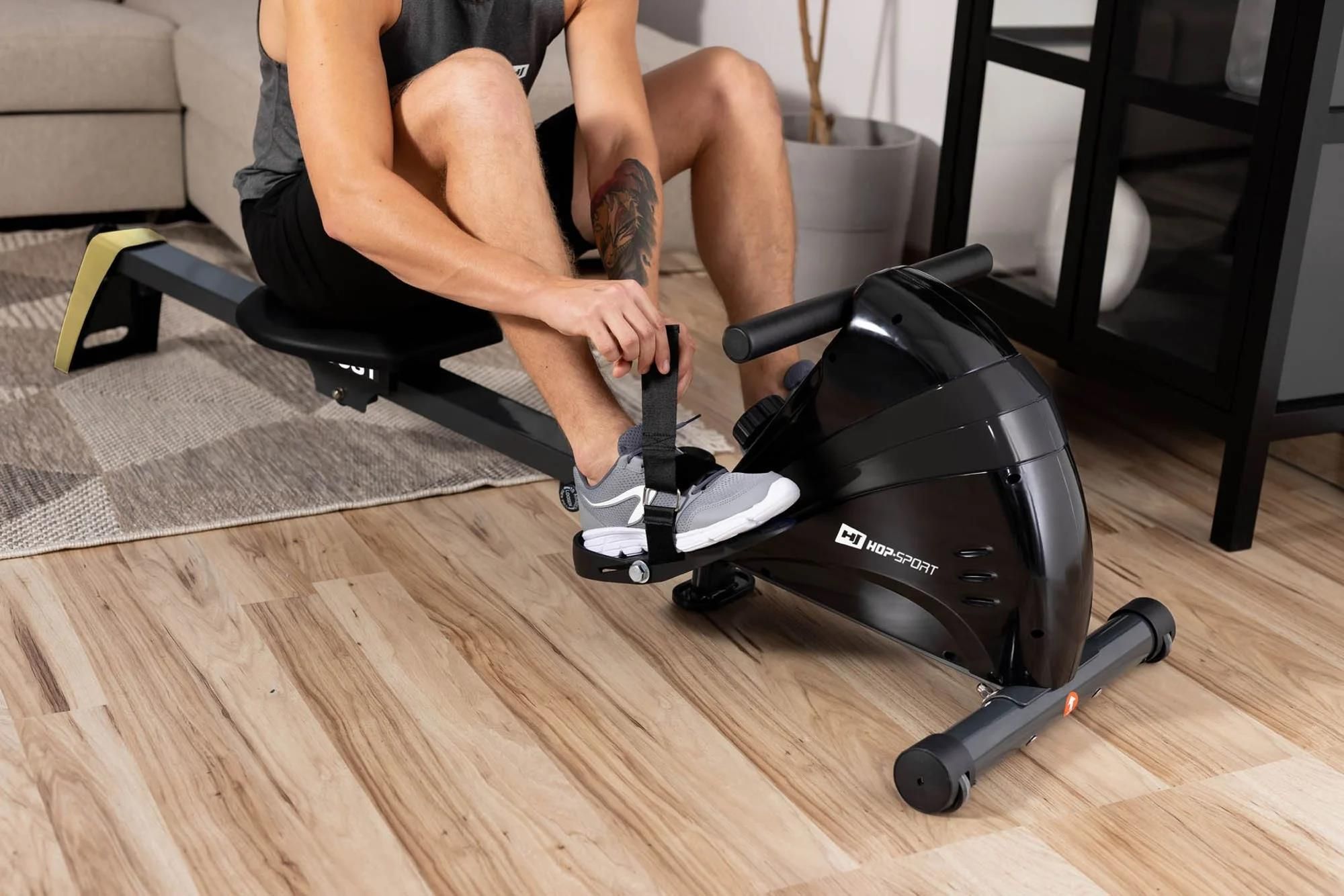 фото Веслувальний тренажер Hop-Sport HS-030R Boost Gold 1