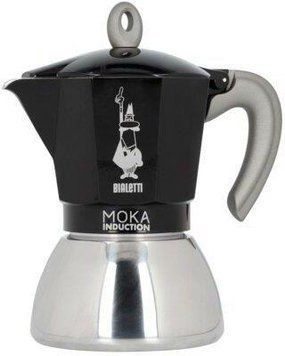 Кофеварка гейзерная Bialetti Moka Induction 6 TZ black 1370455 фото