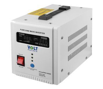 Гібридне ДБЖ/інвертор Volt Polska SINUS PRO 800 E 12/230V 500/800W (3SP080012E) 1363650 фото