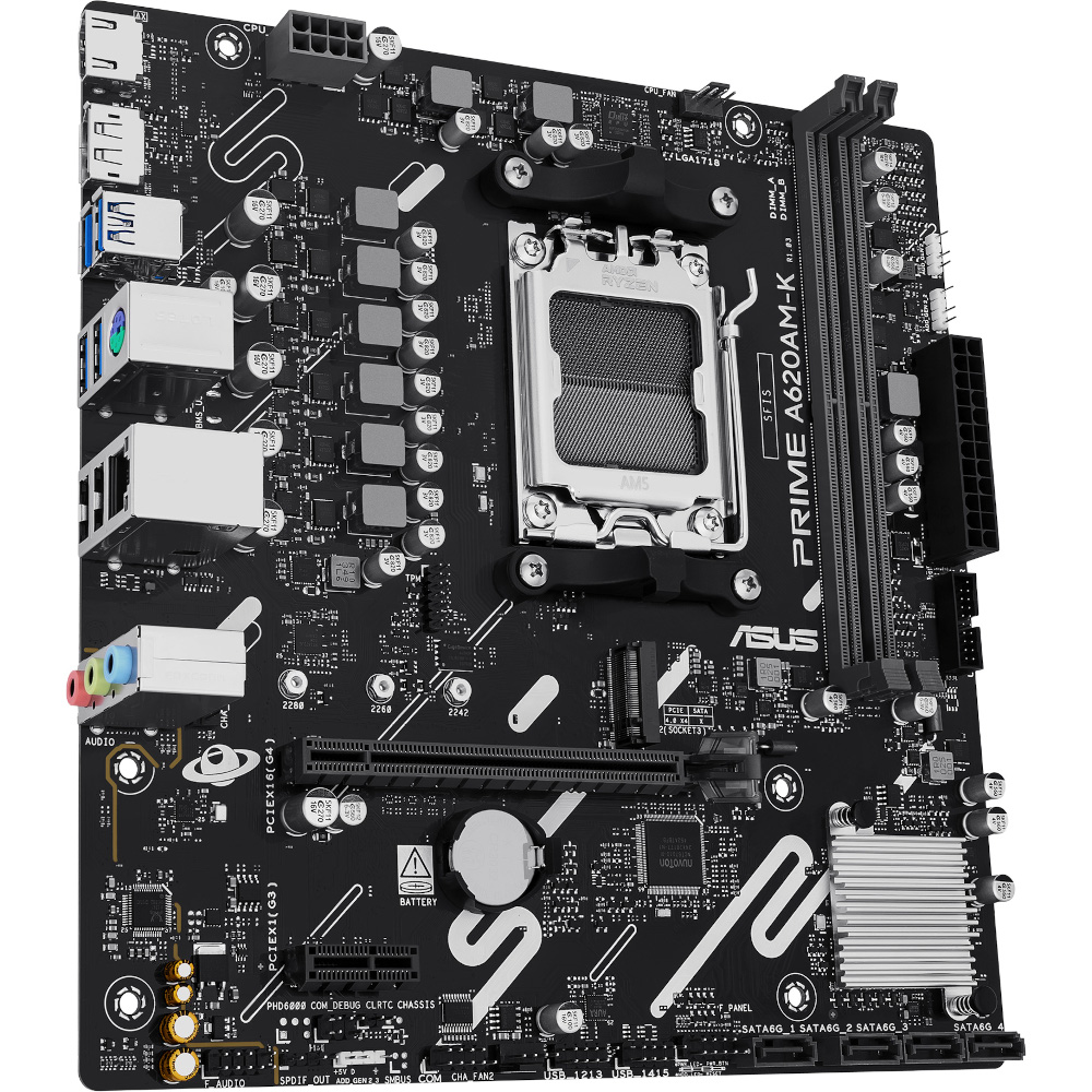 фото Материнская плата Asus Prime A620AM-K 3