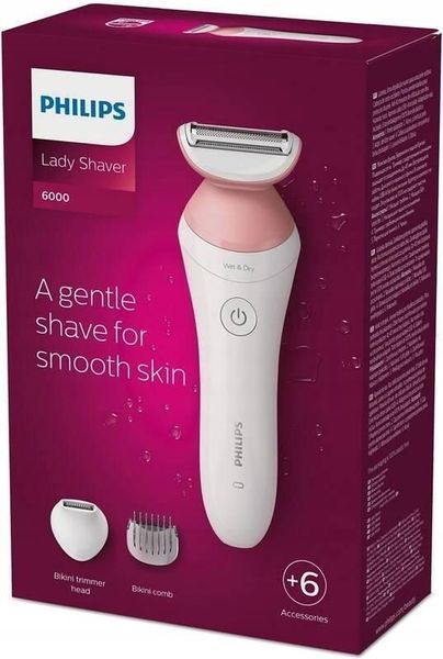 Электробритва женская Philips Lady Shaver Series 6000 BRL146/00 1460087 фото