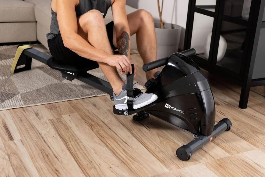 Веслувальний тренажер Hop-Sport HS-030R Boost Gold 1458633 фото