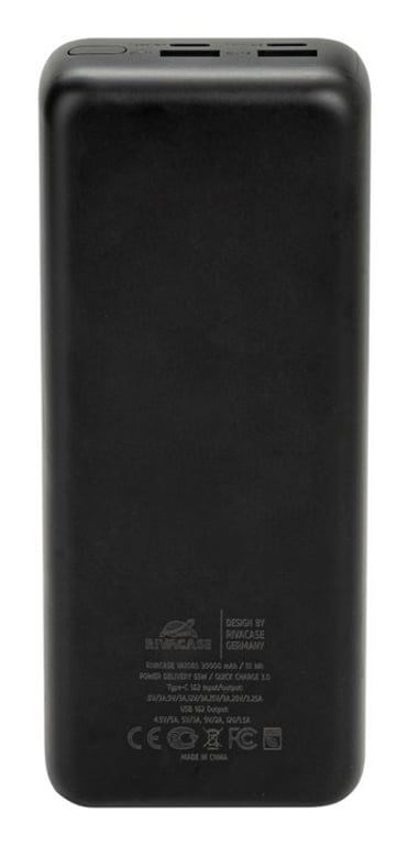 фото Зовнішній акумулятор (павербанк) Rivacase Rivapower 30000 mAh Blue (VA1080) 2