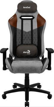 Комп'ютерне крісло для геймера Aerocool Duke Tan Grey (AEROAC-280DUKE-GREY) 1373334 фото