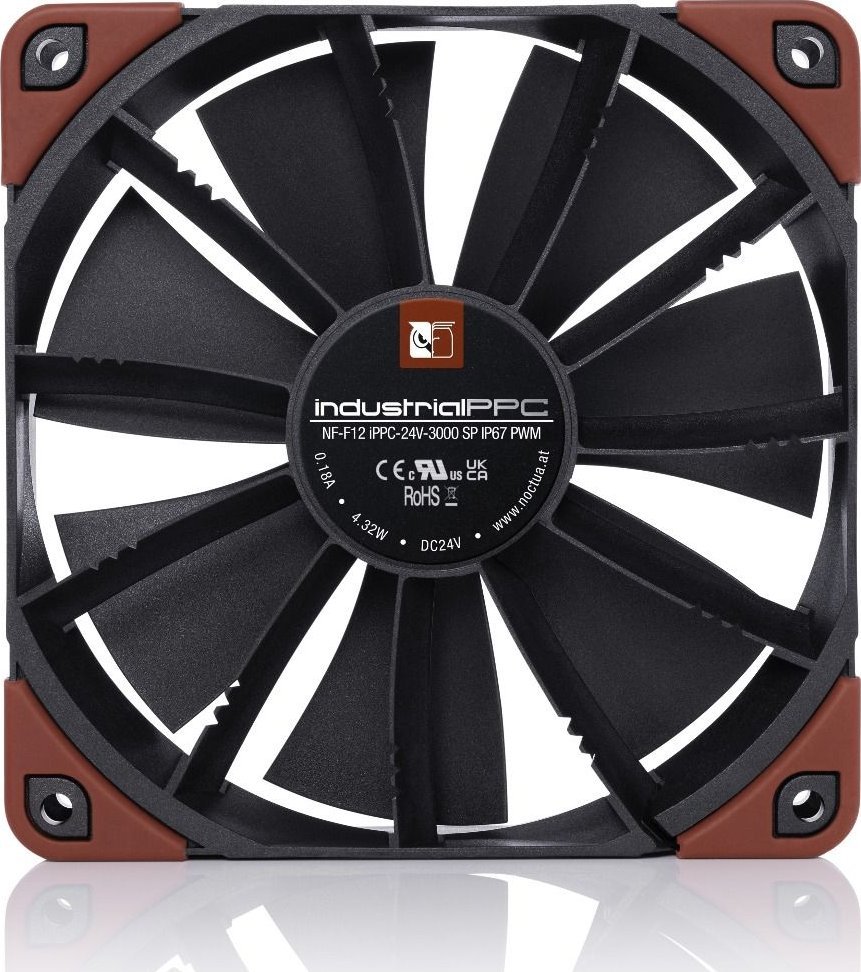 Фото Вентилятор Noctua NF-F12 industrialPPC-24V-3000 SP IP67 PWM
