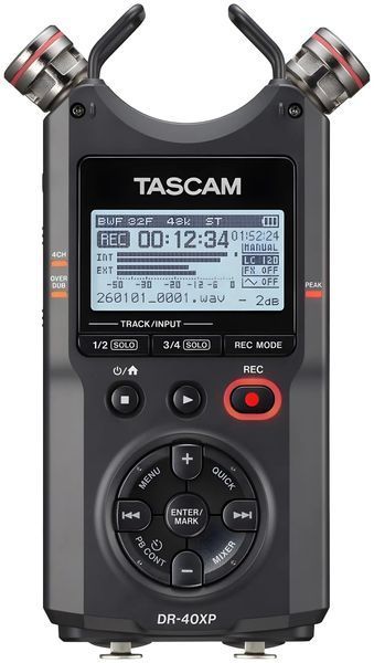 Цифровий диктофон Tascam DR-40XP 1481284 фото