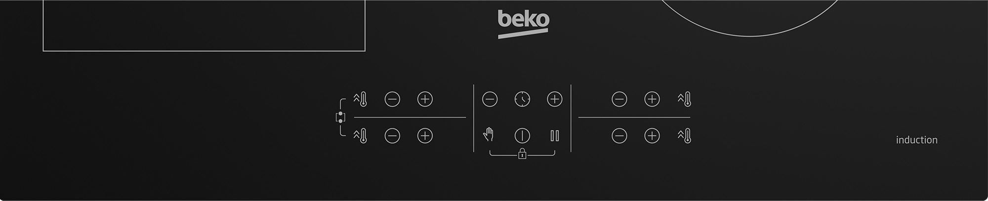 Фото Варильна поверхня електрична Beko HII 64200 FMT