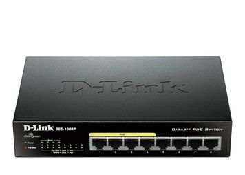 Комутатор некерований D-Link DGS-1008P 1384897ua фото