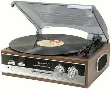 Програвач вінілових дисків Soundmaster PL186H 1443987 фото