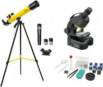 Микроскоп + телескоп оптический National Geographic Мікроскоп Junior 40-640x + телескоп 50/600 (9118300) 1397186 фото