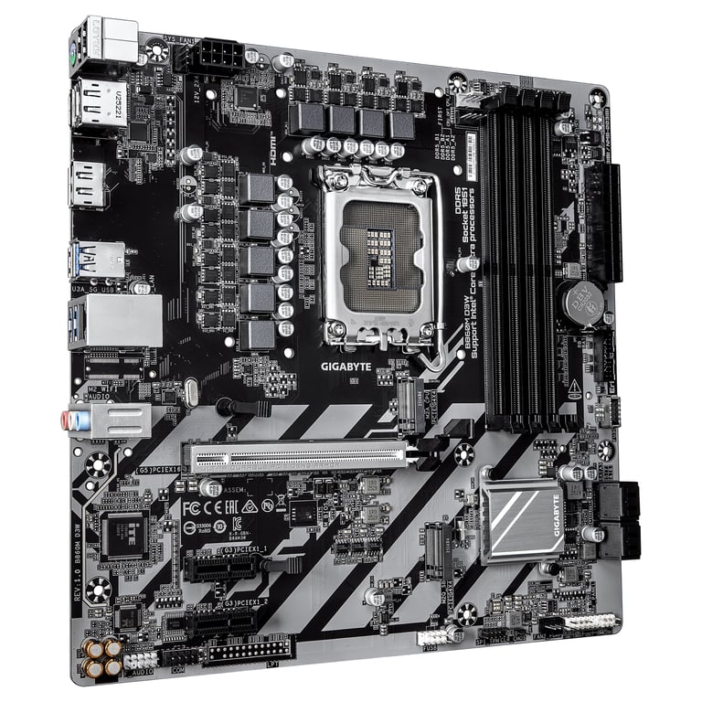 фото Материнська плата Gigabyte B860M D3W 2