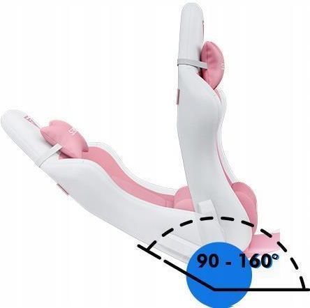 Комп'ютерне крісло для геймера Sense7 Spellcaster Fuku PU Pink/White 1461521 фото